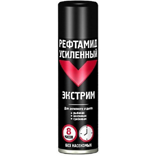 Аэрозоль репеллент Рефтамид Экстрим усиленный, 150 мл Аэрозоль репеллент Рефтамид Экстрим усиленный, 150 мл