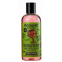 Шампунь для волос Organic Kitchen I’m WINE, thanks! Натуральный балансирующий с фруктовыми кислотами, 270 мл Шампунь для волос Organic Kitchen I’m WINE, thanks! Натуральный балансирующий с фруктовыми кислотами, 270 мл