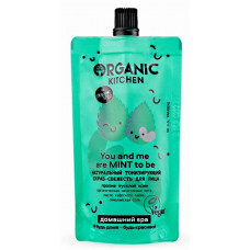Скраб для лица Organic Kitchen You And Me Are Mint To Be Натуральный тонизирующий, 100 мл