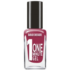 Лак для ногтей Belor Design (Белор Дизайн) One Minute Gel, 10 мл, тон 218 - Фиолетовая готика Лак для ногтей Belor Design (Белор Дизайн) One Minute Gel, 10 мл, тон 218 - Фиолетовая готика