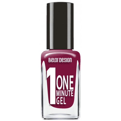 Лак для ногтей Belor Design (Белор Дизайн) One Minute Gel, 10 мл, тон 222 - Глубокий винный Лак для ногтей Belor Design (Белор Дизайн) One Minute Gel, 10 мл, тон 222 - Глубокий винный