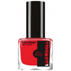 Лак для ногтей Belor Besign Bad Doll Juicy Pastel, тон 304, love Лак для ногтей Belor Besign Bad Doll Juicy Pastel, тон 304, love