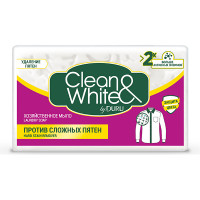 Хозяйственное мыло Duru Clean and White Против сложных пятен, 120 г Хозяйственное мыло Duru Clean and White Против сложных пятен, 120 г