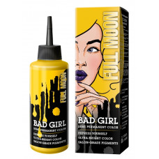 Краска для волос Bad Girl, Full Moon, желтый, 150 мл Краска для волос Bad Girl, Full Moon, желтый, 150 мл