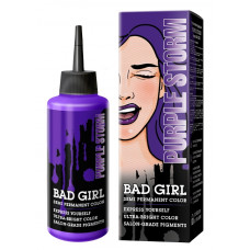 Краска для волос Bad Girl, Purple Storm, фиолетовый, 150 мл Краска для волос Bad Girl, Purple Storm, фиолетовый, 150 мл