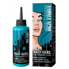 Краска для волос Bad Girl, Sea Fairy, бирюзовый, 150 мл Краска для волос Bad Girl, Sea Fairy, бирюзовый, 150 мл