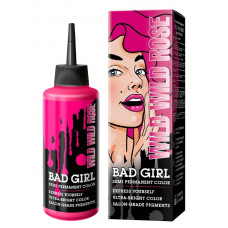 Краска для волос Bad Girl, Wild wild rose, розовый, 150 мл Краска для волос Bad Girl, Wild wild rose, розовый, 150 мл