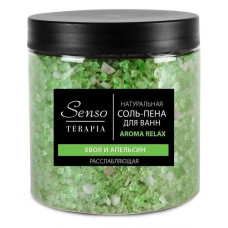 Соль для ванн Senso Terapia Aroma Relax, Расслабляющая, 560 г Соль для ванн Senso Terapia Aroma Relax, Расслабляющая, 560 г