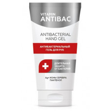 Гель для рук антисептический VITAMIN ANTIBAC, с изопропиловым спиртом и ионами серебра, 50 мл Гель для рук антисептический VITAMIN ANTIBAC, с изопропиловым спиртом и ионами серебра, 50 мл