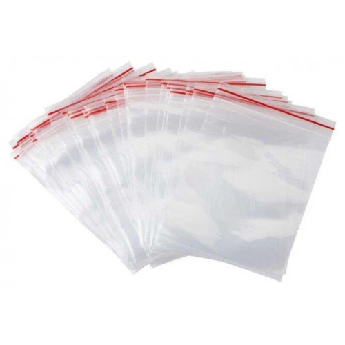 Гриппер (пакет ziplock) Пвд 12х17 см, красная полоса, 35 мкм, 100 шт/уп Гриппер (пакет ziplock) Пвд 12х17 см, красная полоса, 35 мкм, 100 шт/уп