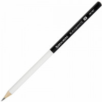 Карандаш чернографитный BRAUBERG (Брауберг) Black&White, HB, корпус черно-белый Карандаш чернографитный BRAUBERG (Брауберг) Black&White, HB, корпус черно-белый