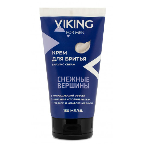 Крем для бритья Viking (Викинг) Снежные вершины, 150 мл Крем для бритья Viking (Викинг) Снежные вершины, 150 мл