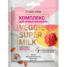 Комплекс для принятия ванны Skin Shine Veggie Super Milk «Питание + Мягкость», саше, 75 мл Комплекс для принятия ванны Skin Shine Veggie Super Milk «Питание + Мягкость», саше, 75 мл