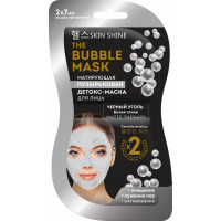 Детокс-маска для лица SKIN SHINE матирующая пузырьковая THE BUBBLE MASK, 14 мл Детокс-маска для лица SKIN SHINE матирующая пузырьковая THE BUBBLE MASK, 14 мл