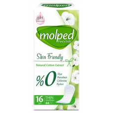 Прокладки ежедневные Molped (Молпед) Pure & Soft, 16 шт Прокладки ежедневные Molped (Молпед) Pure & Soft, 16 шт
