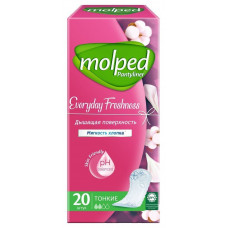 Прокладки ежедневные Molped (Молпед) Свежесть, 20 шт Прокладки ежедневные Molped (Молпед) Свежесть, 20 шт