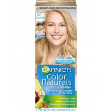 Краска для волос Garnier (Гарньер) Color Naturals Creme, тон 110 - Нтуральный блонд Краска для волос Garnier (Гарньер) Color Naturals Creme, тон 110 - Нтуральный блонд
