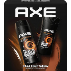 Подарочный набор для мужчин Axe Dark Temptation (гель для душа 250 мл и антиперспирант 150 мл) Подарочный набор для мужчин Axe Dark Temptation (гель для душа 250 мл и антиперспирант 150 мл)