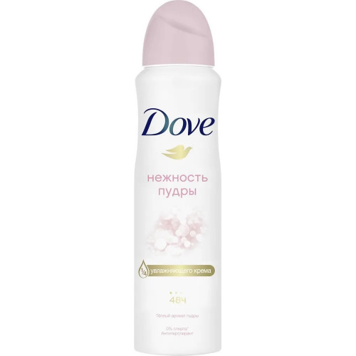 Антиперспирант спрей женский Dove (Дав) Нежность пудры, 150 мл Антиперспирант спрей женский Dove (Дав) Нежность пудры, 150 мл