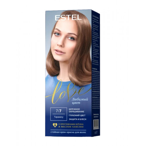 Краска для волос Estel Love (Эстель Лав) 7/7 - Тирамису Краска для волос Estel Love (Эстель Лав) 7/7 - Тирамису
