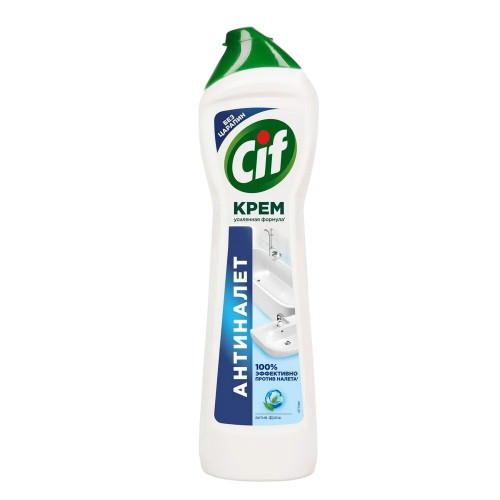 Универсальный чистящий крем для кухни и ванной Cif (Сиф) Active Fresh, 500 мл Универсальный чистящий крем для кухни и ванной Cif (Сиф) Active Fresh, 500 мл