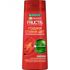 Garnier FRUCTIS ГОДЖИ Стойкий цвет Укрепляющий шампунь, 400 мл Garnier FRUCTIS ГОДЖИ Стойкий цвет Укрепляющий шампунь, 400 мл