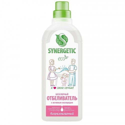 Отбеливатель Synergetic, 1 л Отбеливатель Synergetic, 1 л