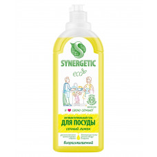 Средство для мытья посуды антибактериальное Synergetic (Синергетик) Сочный лимон, 1 л Средство для мытья посуды антибактериальное Synergetic (Синергетик) Сочный лимон, 1 л