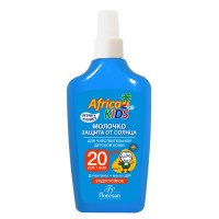 Молочко защита от солнца Africa Kids (SPF-20), 200 мл Молочко защита от солнца Africa Kids (SPF-20), 200 мл
