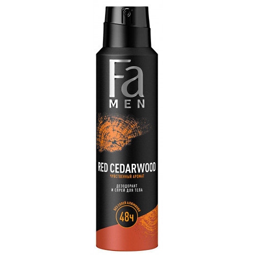 Дезодорант мужской спрей Fa (Фа) Men CEDARWOOD, 150 мл Дезодорант мужской спрей Fa (Фа) Men CEDARWOOD, 150 мл
