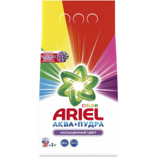 Стиральный порошок автомат Ariel (Ариэль) Аквапудра «Color», 3 кг Стиральный порошок автомат Ariel (Ариэль) Аквапудра «Color», 3 кг
