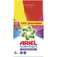 Стиральный порошок автомат Ariel (Ариэль) Аквапудра Color, 6 кг Стиральный порошок автомат Ariel (Ариэль) Аквапудра Color, 6 кг