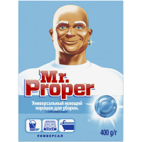 Универсальный моющий порошок Mr.Proper (Мистер Пропер) с отбеливателем, 400 г