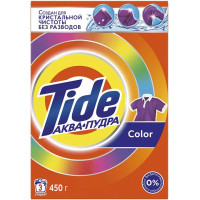 Стиральный порошок автомат Tide (Тайд) Аквапудра «Color», 450 г Стиральный порошок автомат Tide (Тайд) Аквапудра «Color», 450 г
