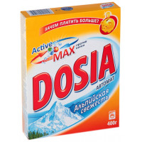 Стиральный порошок автомат Dosia (Дося) Альпийская свежесть, 400 г Стиральный порошок автомат Dosia (Дося) Альпийская свежесть, 400 г