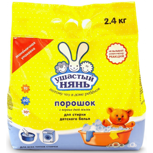 Стиральный порошок Ушастый нянь, 2,4 кг Стиральный порошок Ушастый нянь, 2,4 кг