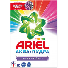Стиральный порошок автомат Ariel (Ариэль) Аквапудра Color, 450 г Стиральный порошок автомат Ariel (Ариэль) Аквапудра Color, 450 г