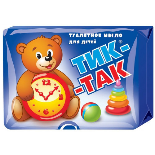 Детское туалетное мыло Свобода Тик-Так, 150 г Детское туалетное мыло Свобода Тик-Так, 150 г