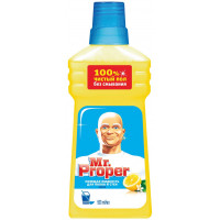 Моющая жидкость для полов и стен Mr.Proper (Мистер Пропер) Лимон, 500 мл