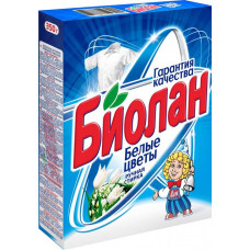 Стиральный порошок для ручной стирки Биолан Белые цветы, 350 г Стиральный порошок для ручной стирки Биолан Белые цветы, 350 г