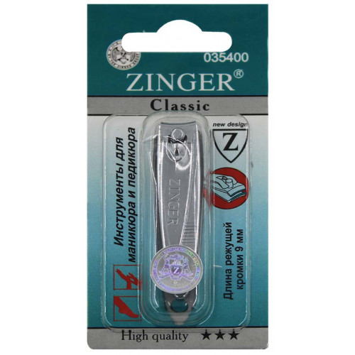 Клиппер для ногтей маленький Zinger (Зингер), zo SLN-602 Клиппер для ногтей маленький Zinger (Зингер), zo SLN-602