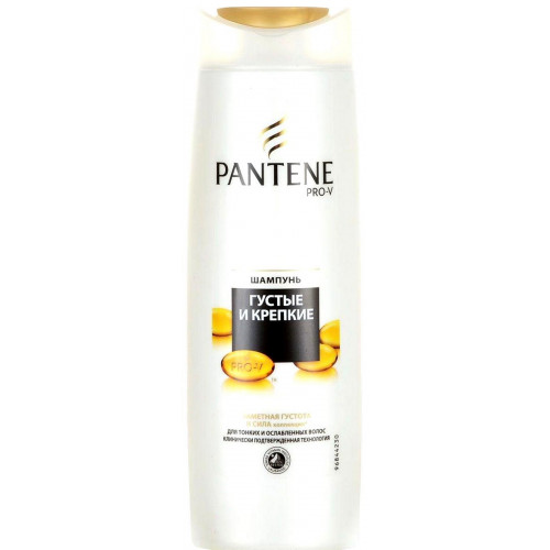 Шампунь для тонких и ослабленных волос Pantene Pro-V (Пантин Про-Ви) Густые и крепкие, 400 мл Шампунь для тонких и ослабленных волос Pantene Pro-V (Пантин Про-Ви) Густые и крепкие, 400 мл