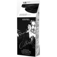 Краска для волос Estel Celebrity (Эстель Селебрити) 1/0 - Черный Краска для волос Estel Celebrity (Эстель Селебрити) 1/0 - Черный