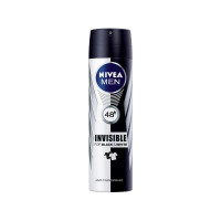Антиперспирант спрей мужской Nivea Men Invisible Невидимая защита для черного и белого, 150 мл Антиперспирант спрей мужской Nivea Men Invisible Невидимая защита для черного и белого, 150 мл