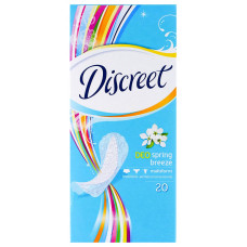 Прокладки ежедневные Discreet (Дискрит) Deo Spring Breeze Multiform, 20 шт
