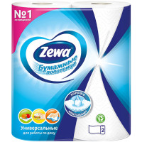 Бумажные полотенца Zewa (Зева), 2-х слойные, 2 рулона Бумажные полотенца Zewa (Зева), 2-х слойные, 2 рулона