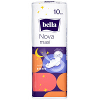 Гигиенические прокладки Bella (Белла) Nova Maxi, 6 капель, 10 шт Гигиенические прокладки Bella (Белла) Nova Maxi, 6 капель, 10 шт