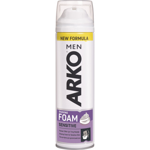 Пена для бритья Arko (Арко) Sensitive, 200 мл Пена для бритья Arko (Арко) Sensitive, 200 мл