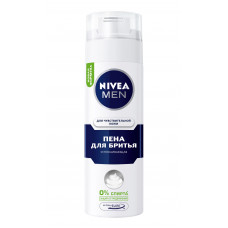 Пена для бритья Nivea Men для чувствительной кожи 200 мл Пена для бритья Nivea Men для чувствительной кожи 200 мл