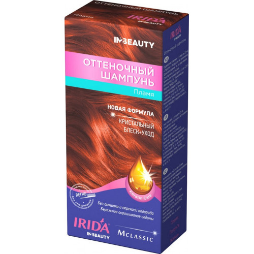Оттеночный шампунь IRIDA-М (Ирида) Пламя Оттеночный шампунь IRIDA-М (Ирида) Пламя